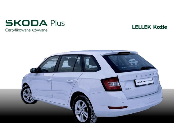 Skoda Fabia cena 54000 przebieg: 65657, rok produkcji 2020 z Puck małe 67